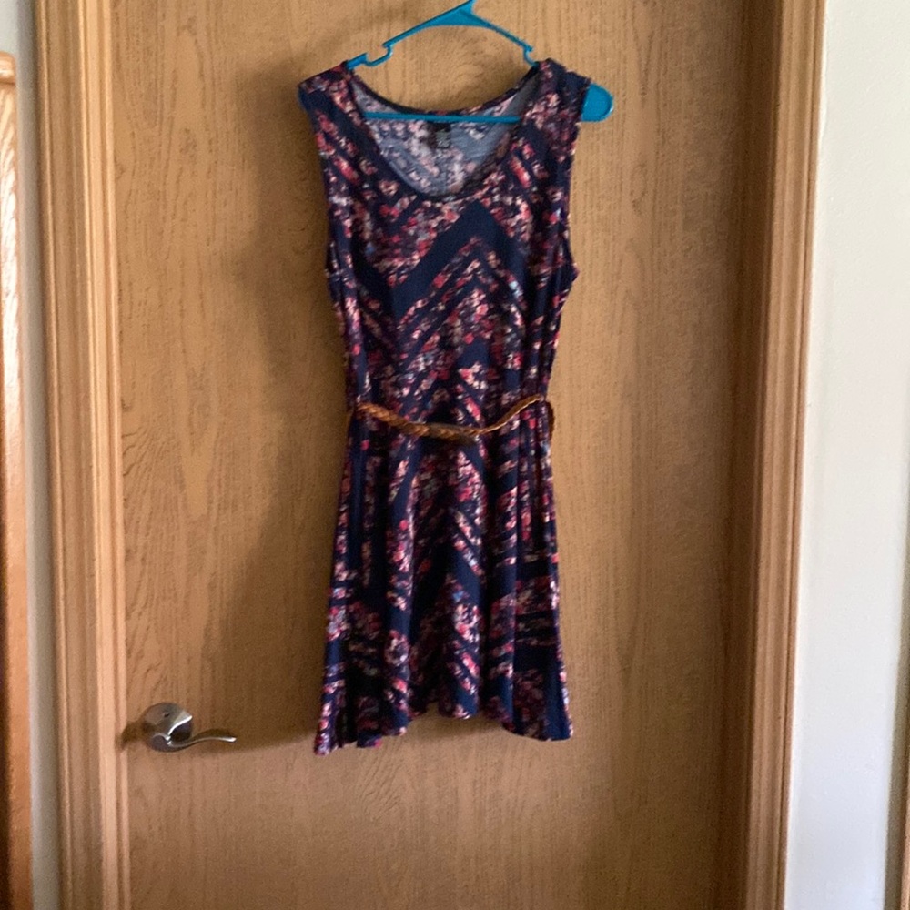 NWT Rue21-Aztec Style Tank Top Style  Dress, Size XL, 95% Polyester 5% Spandex